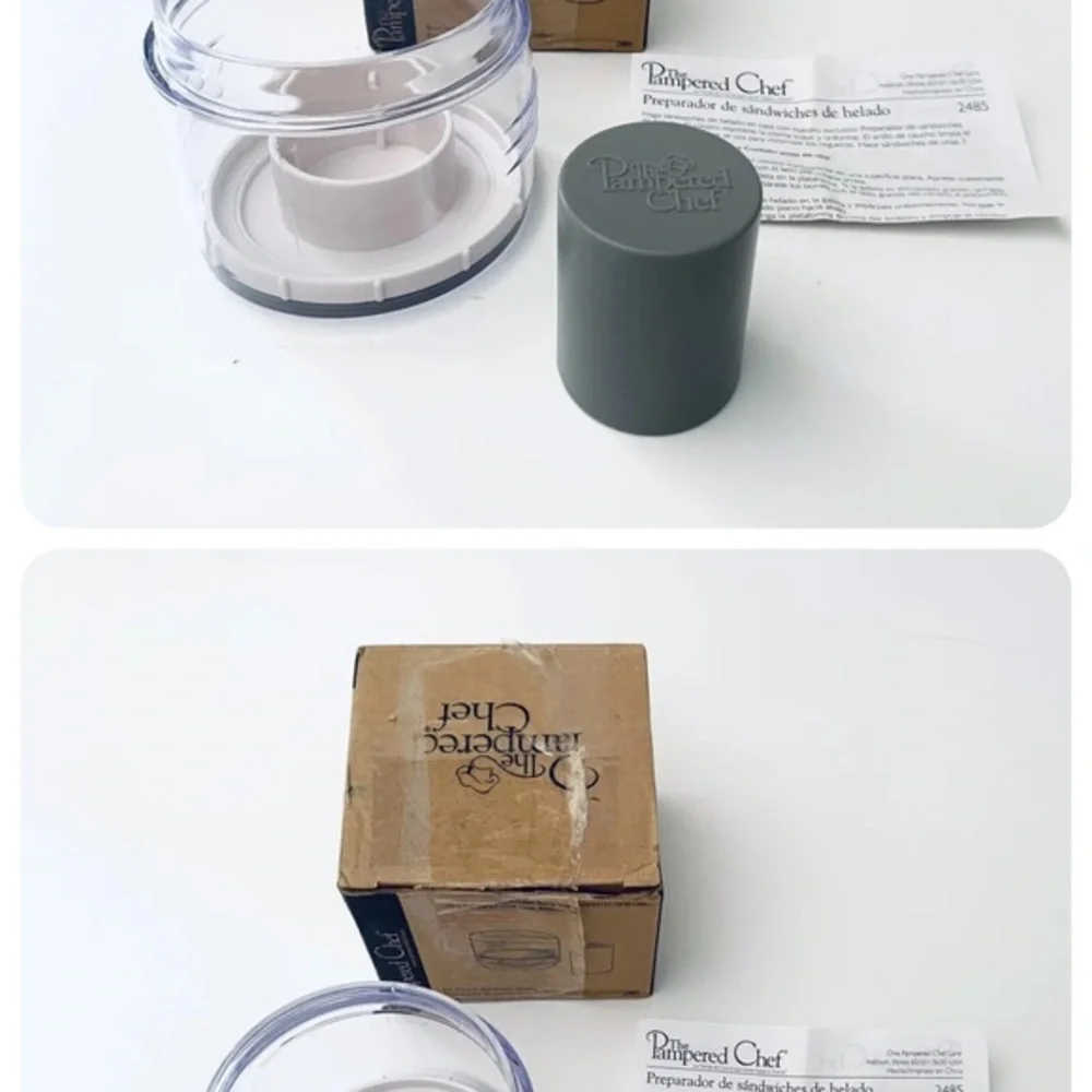 Pampered Chef ice‎ cream sandwich maker